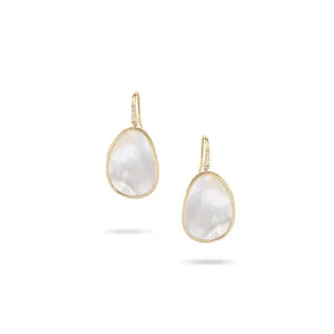 Marco Bicego Lunaria Yellow Gold Earrings OB1343-ABMPWY