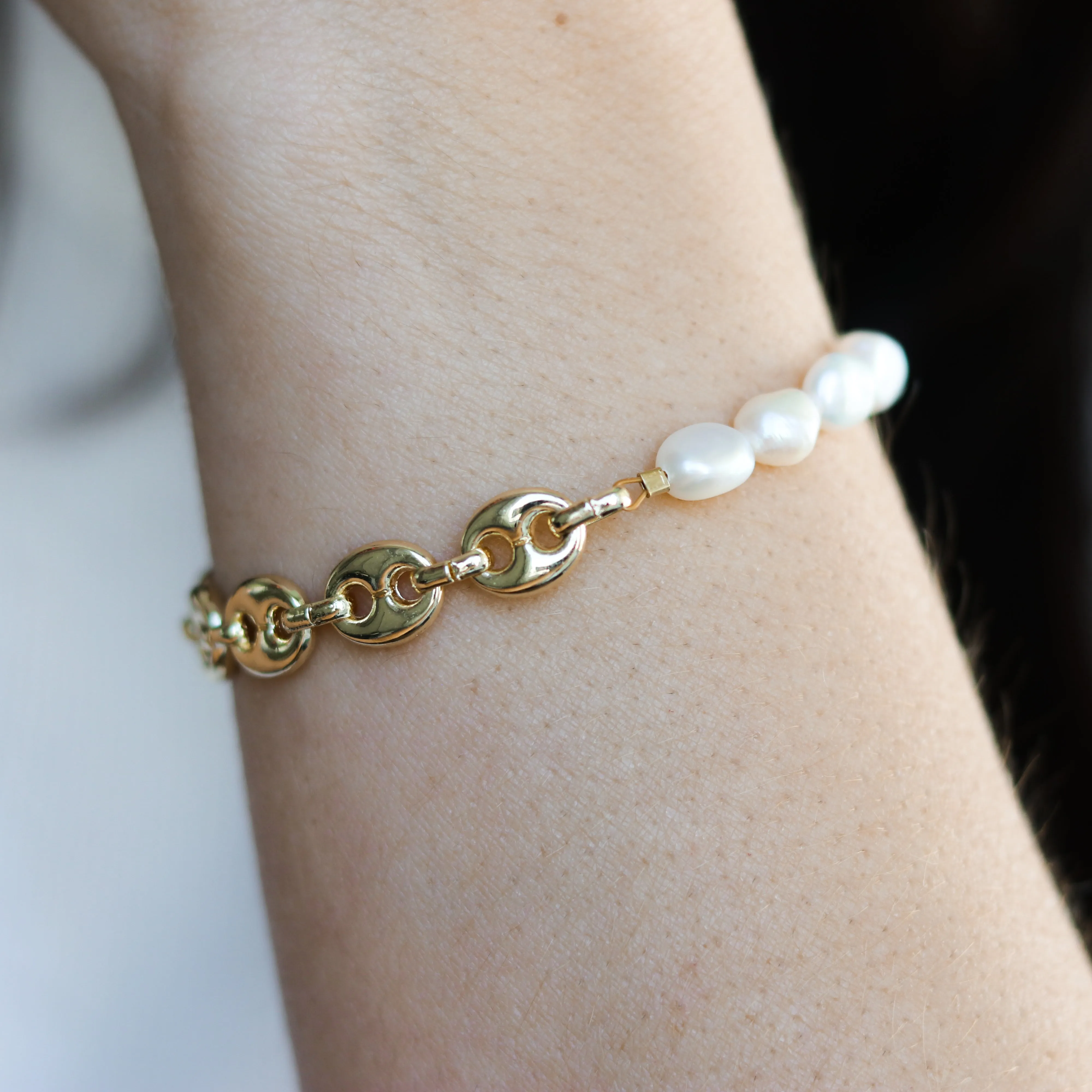 Mariner X Freshwater Pearl Bracelet