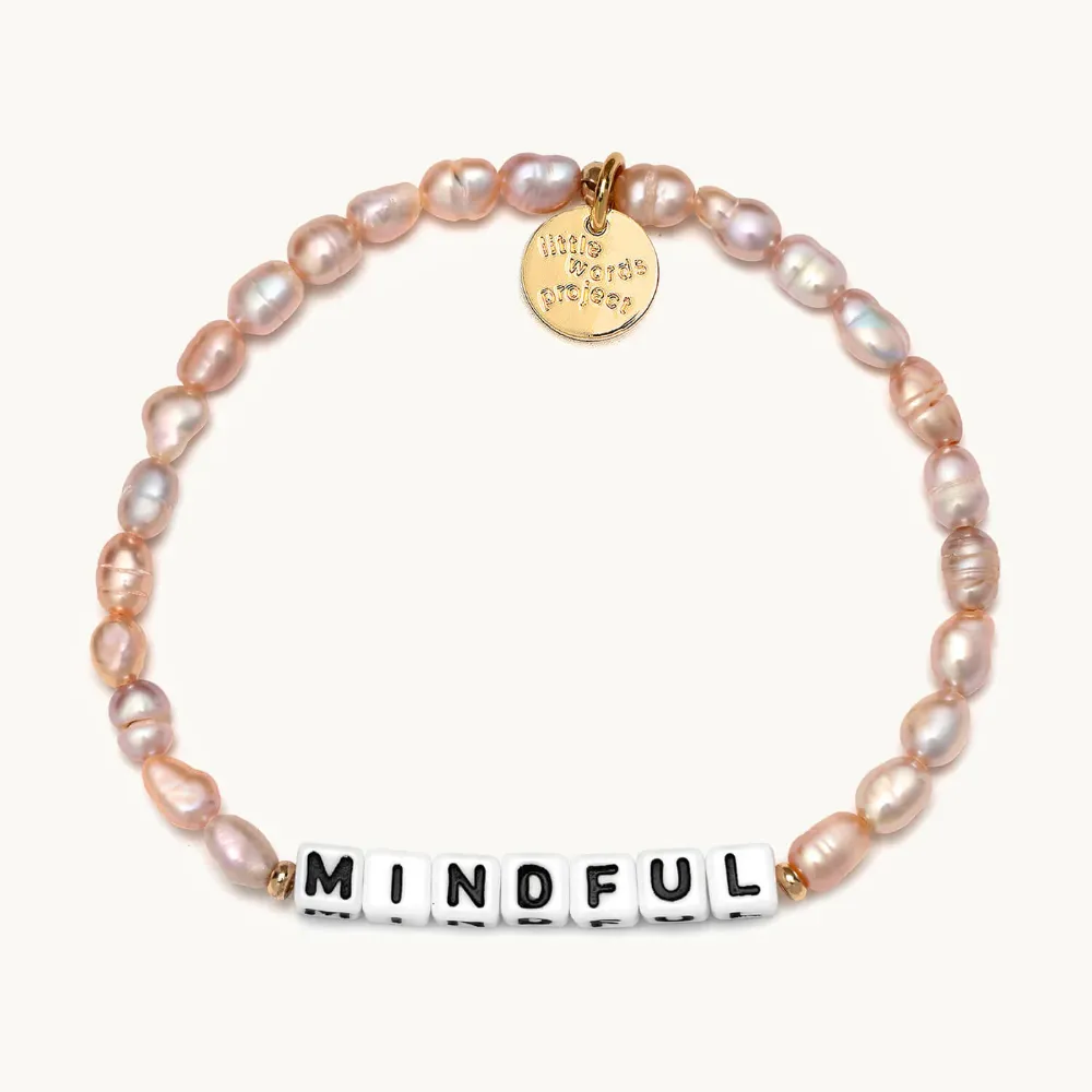 Mindful Freshwater Pearl Bracelet