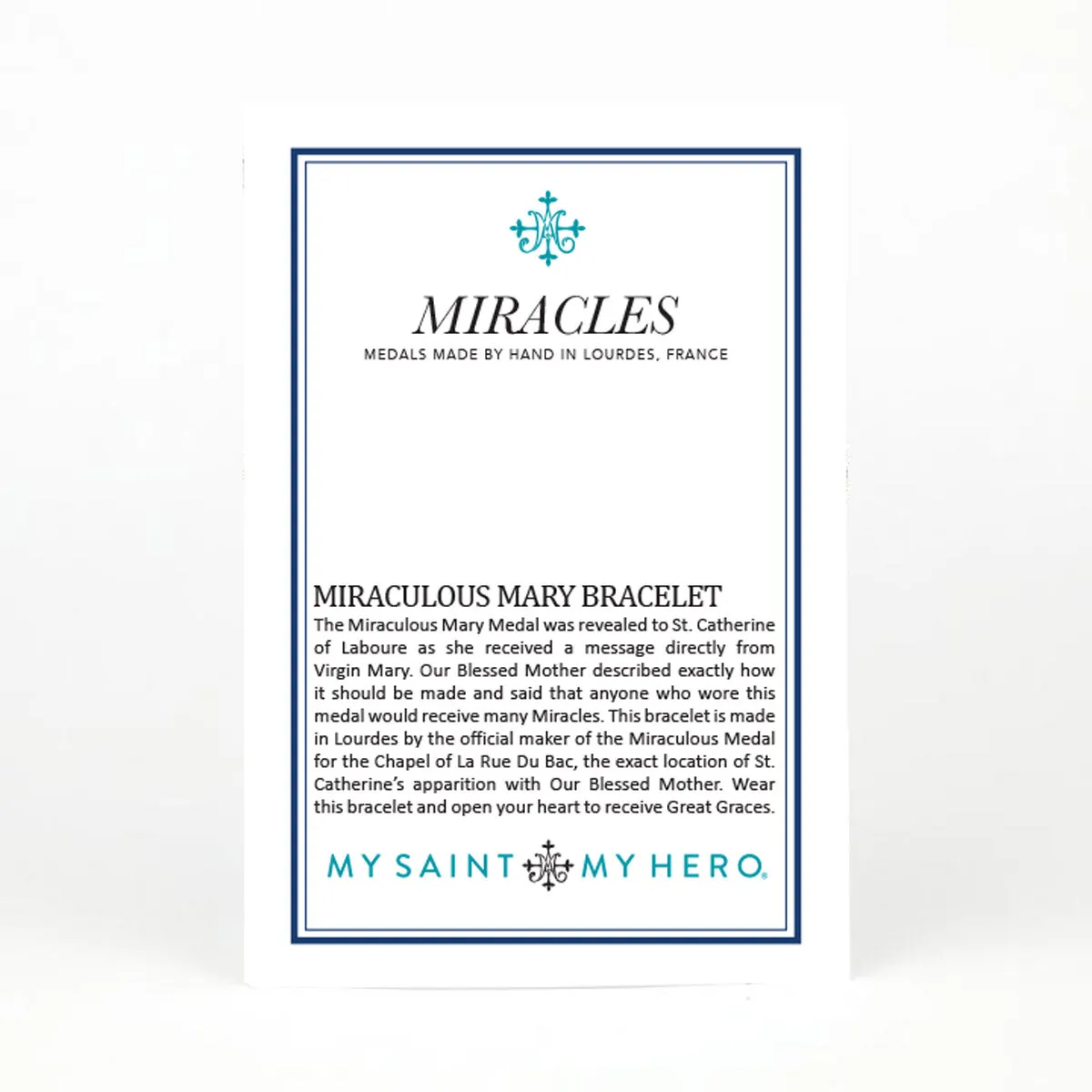 Miracles Miraculous Mary Charm Bracelet