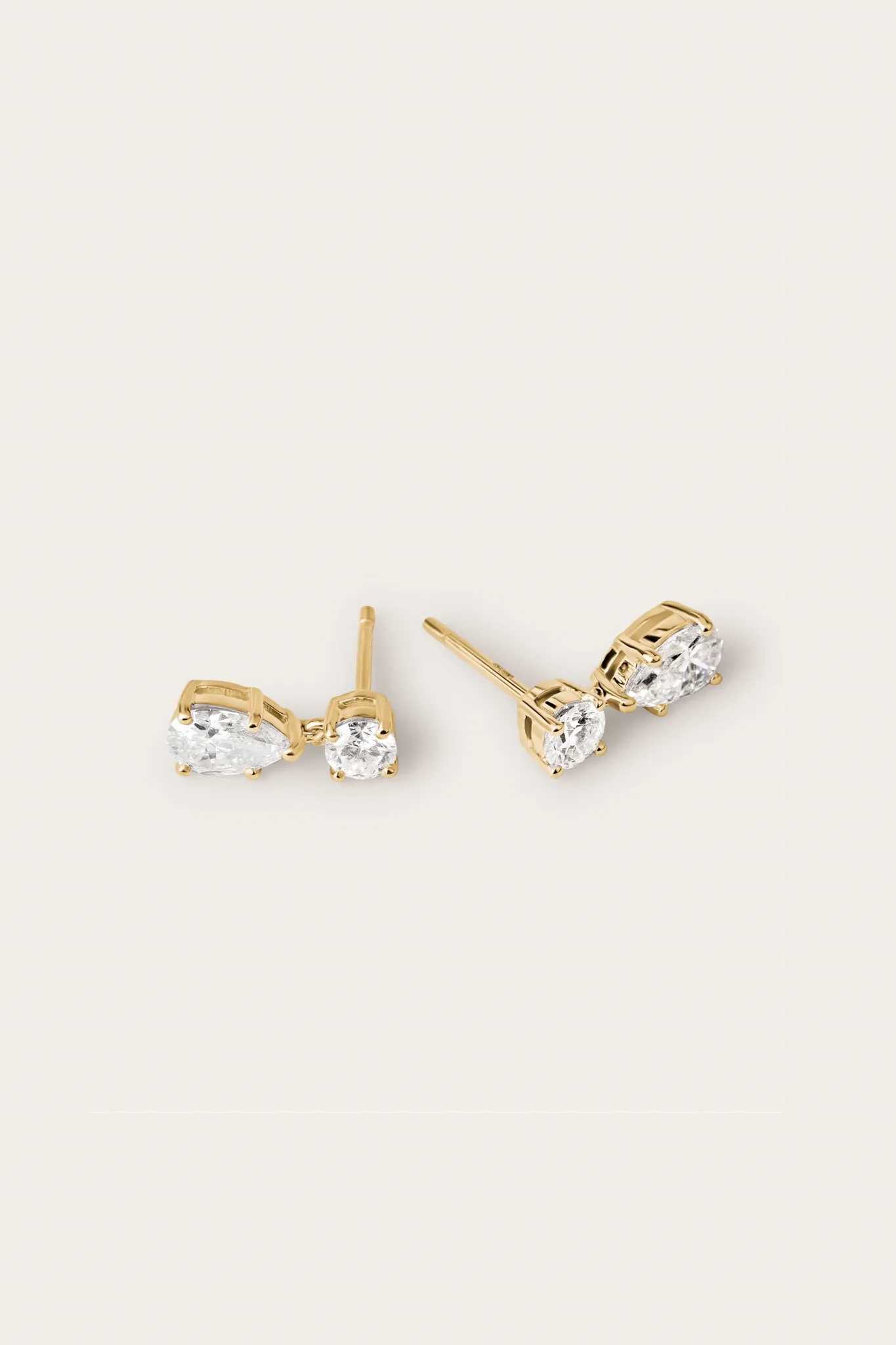 Pear Drop Studs