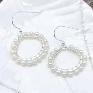 Pearl Hoops