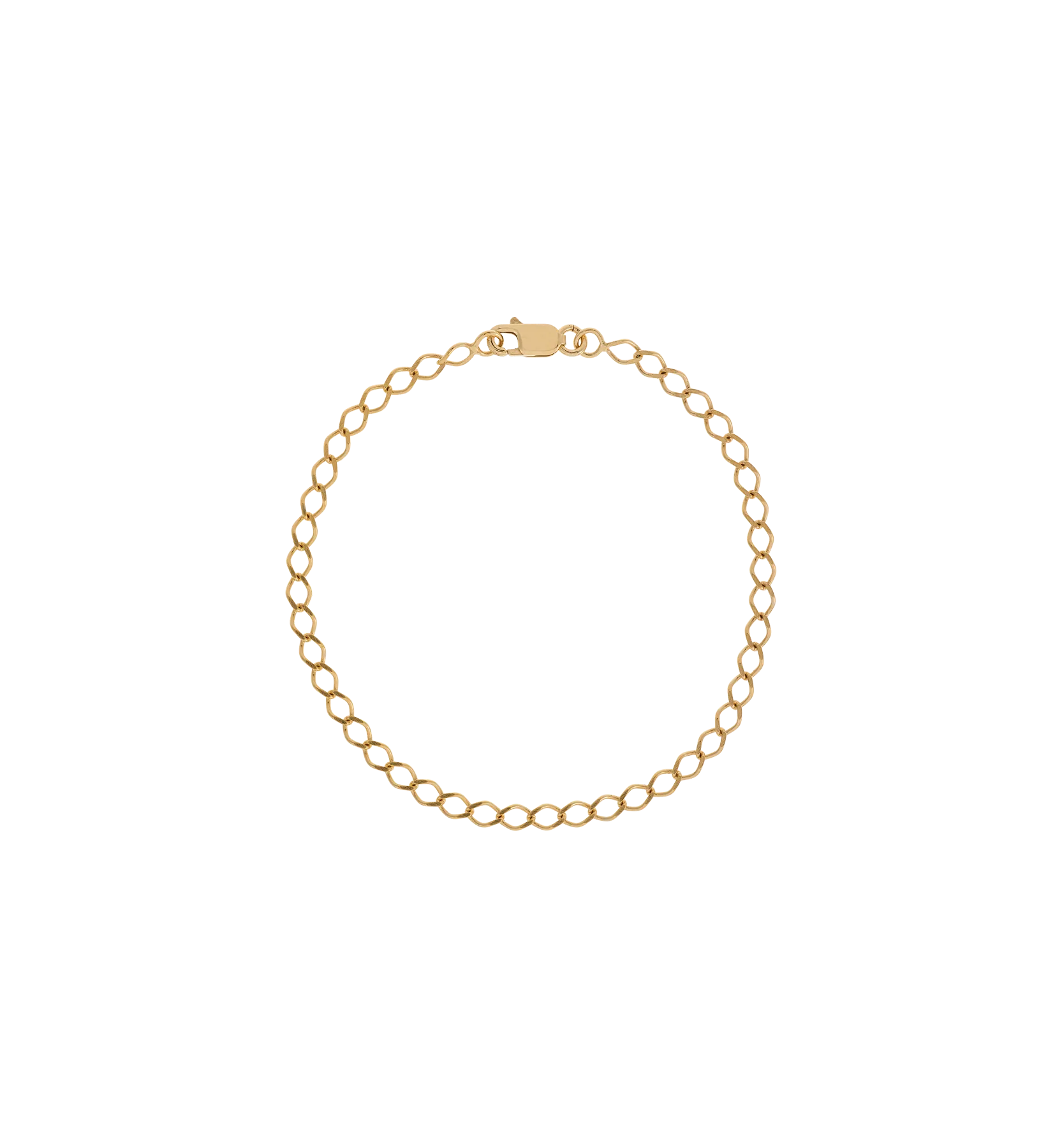 Rombo Plain Bracelet 14K