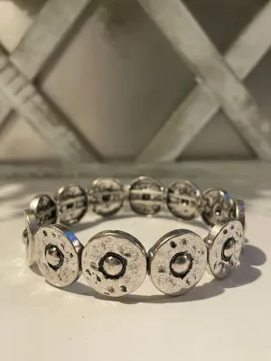 Silver Circle Bracelet