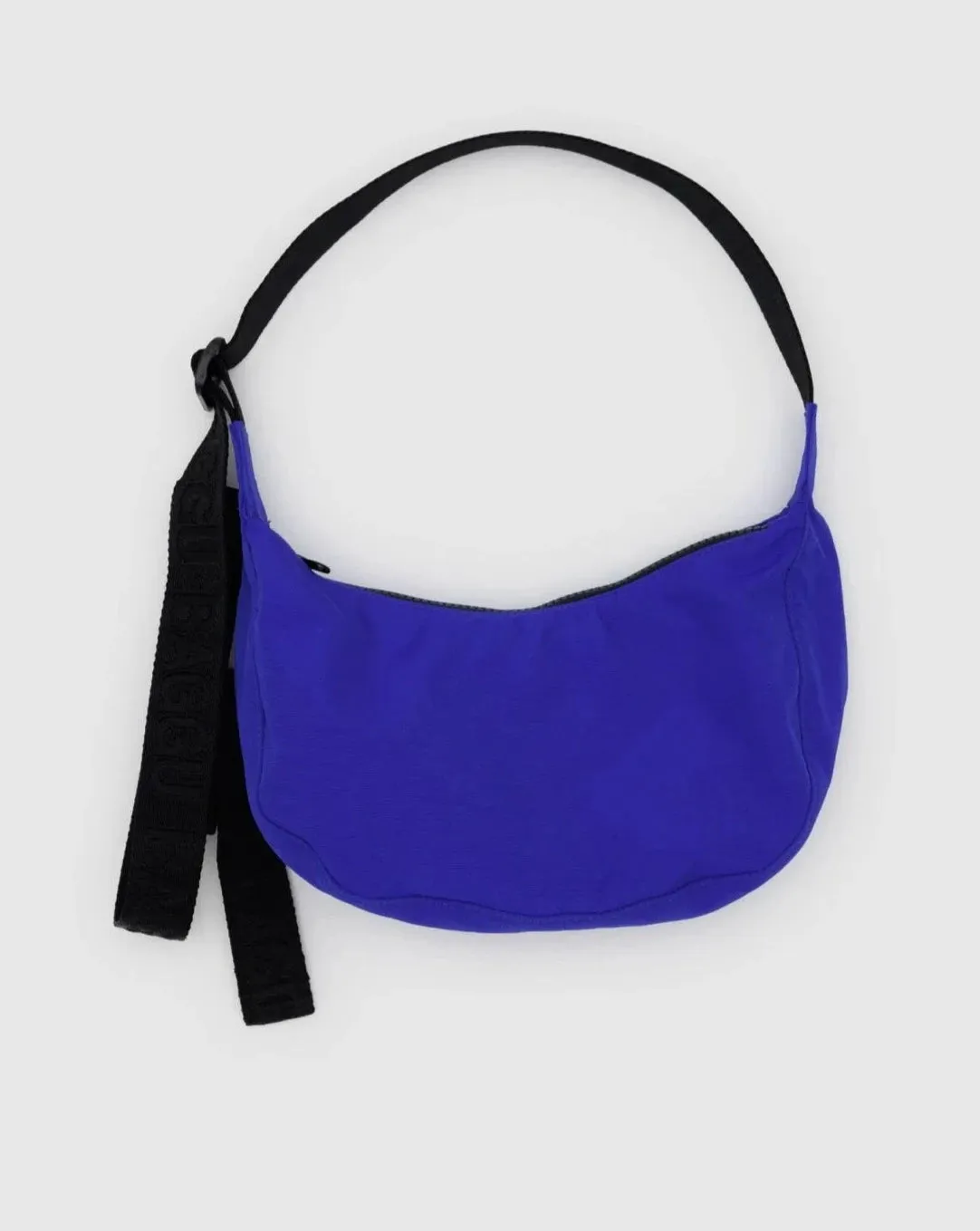 Small Nylon Crescent Bag in Lapis