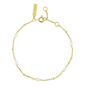 Stefania Bracelet | Gold