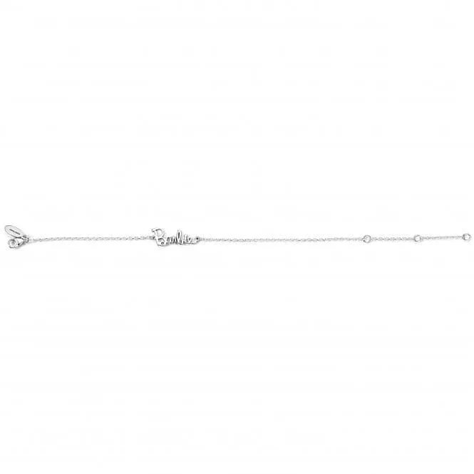 Sterling Silver Name Logo Bracelet BMSB0019