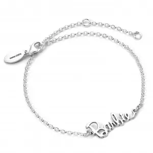 Sterling Silver Name Logo Bracelet BMSB0019