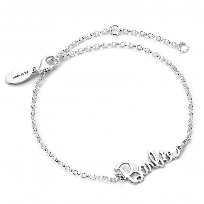 Sterling Silver Name Logo Bracelet BMSB0019