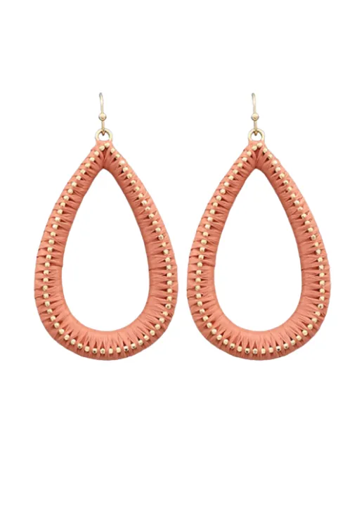 Tear drop earrings