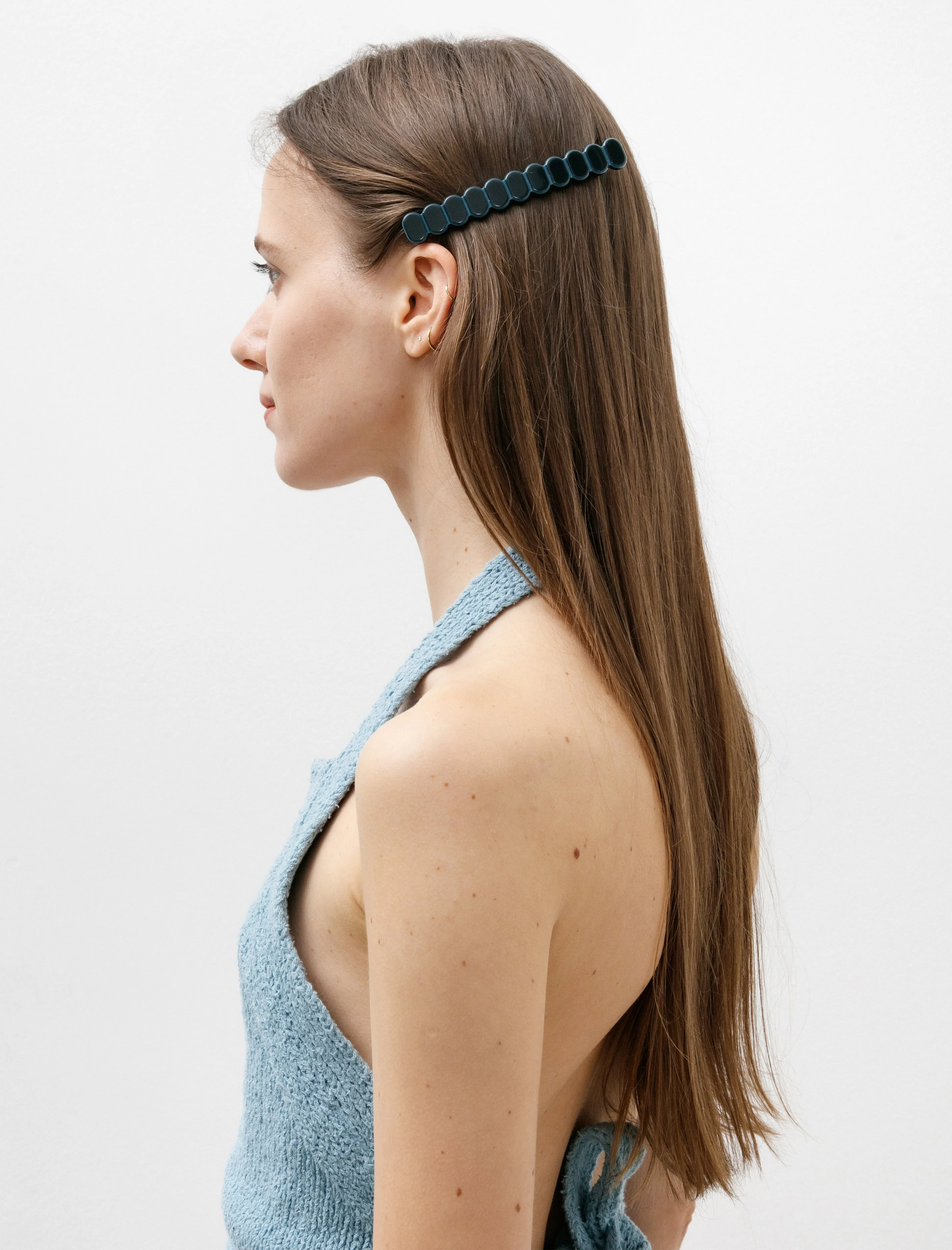 Thin Long Bubble Barrette