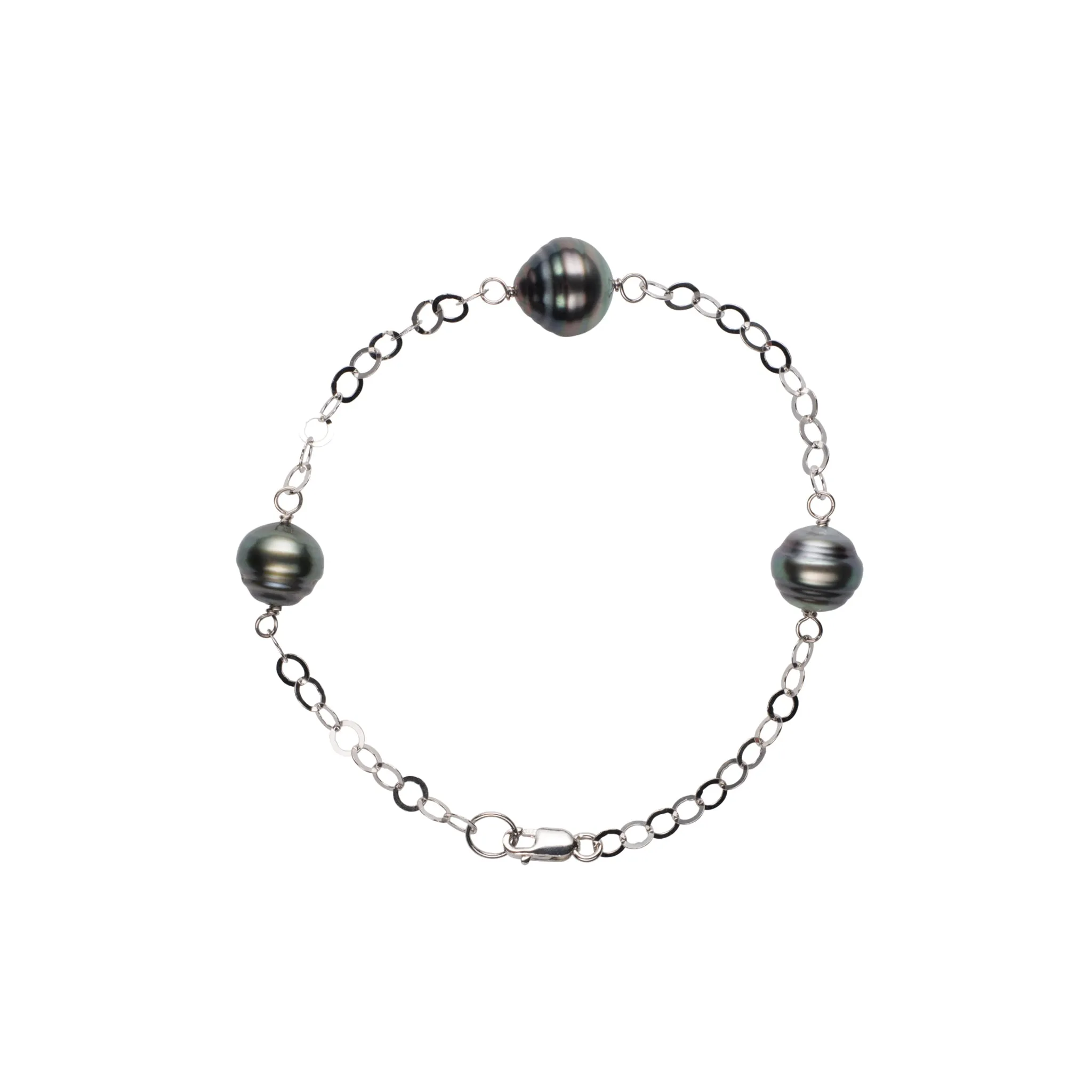 Tin Cup Circle Bracelet