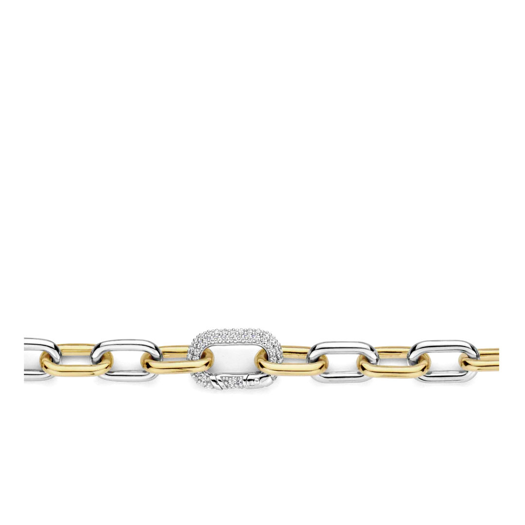 Two Tone Cable Bracelet