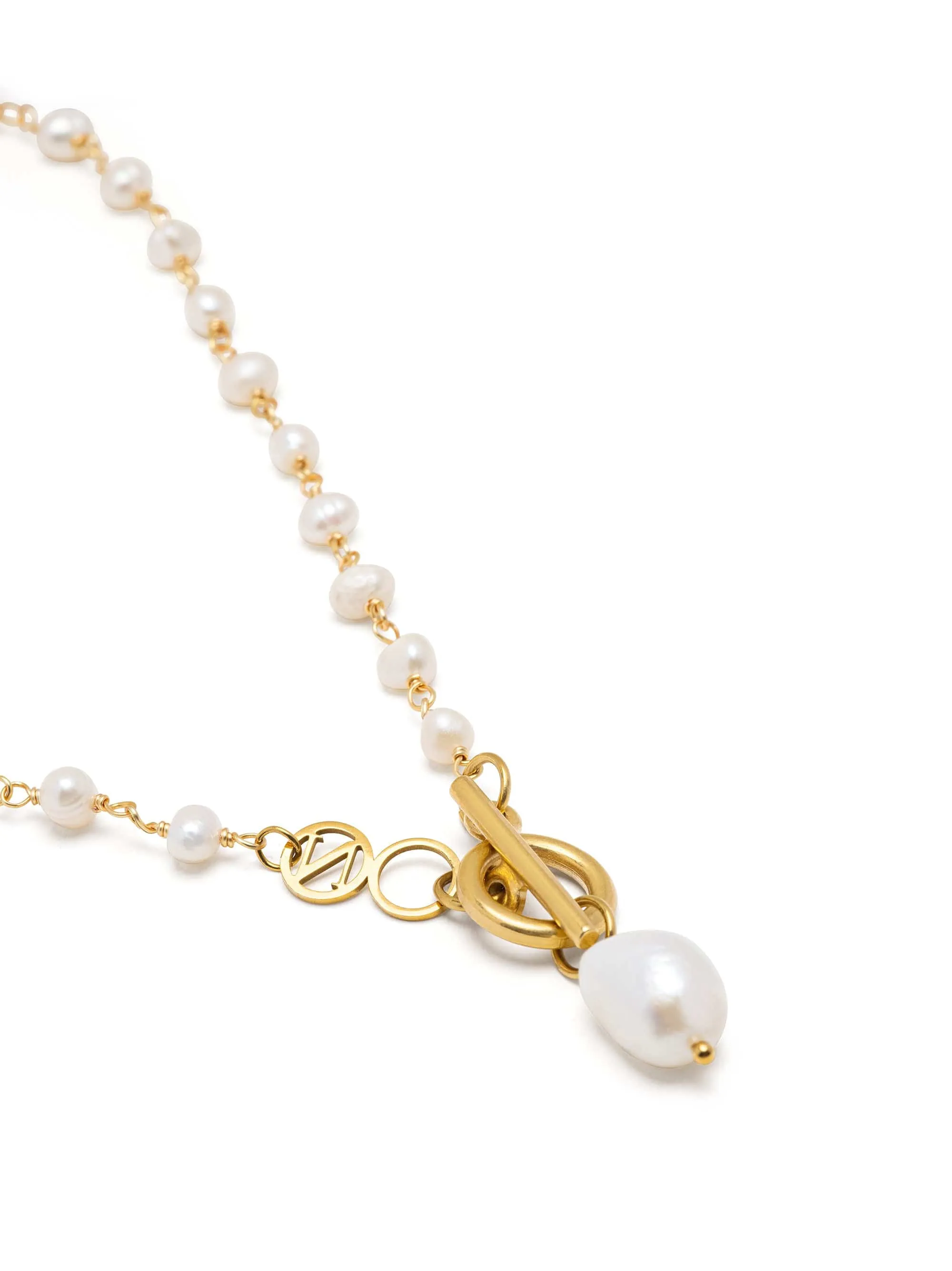 Women's Pearl Wrap Necklace